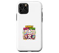 Carcasa para iPhone 11 Pro Divertido diseño de Poderes de Pascua de Bunny Boss Mode