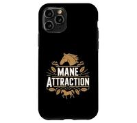 Carcasa para iPhone 11 Pro Divertido Entrenador de Caballos Mane Attraction