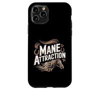 Carcasa para iPhone 11 Pro Divertido Entrenador de Caballos Mane Attraction