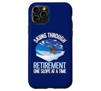 Carcasa para iPhone 11 Pro Divertido esquí Alpino a través de la jubilación una Pendiente a la Vez