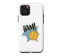 Carcasa para iPhone 11 Pro Divertido gráfico de cómic de Tenis Bam para Jugador de Tenis