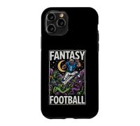 Carcasa para iPhone 11 Pro Divertido Jugador de fútbol de fantasía vence a los Monstruos Diciendo