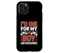 Carcasa para iPhone 11 Pro Divertido Novio Jugador Muere por mi Hijo y Luego responde Broma