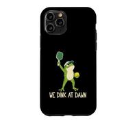 Carcasa para iPhone 11 Pro Divertido Pickleball We Dink At Dawn Pickle Ball Frog