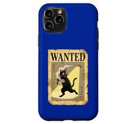 Carcasa para iPhone 11 Pro Divertido póster de Gato japonés Extraterrestre Que se Busca Ramen, Anime Kawaii