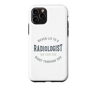 Carcasa para iPhone 11 Pro Divertido Radiología Juego de Palabras Radiólogo Humor
