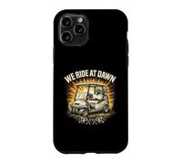Carcasa para iPhone 11 Pro Divertido Salvaje Carrito De Golf Humor De Dibujos Animados Persiguiendo Pars Golfing