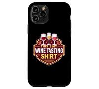 Carcasa para iPhone 11 Pro Divertido Winetesting Evento Amante Goer Esta es mi cata de vinos
