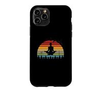 Carcasa para iPhone 11 Pro Divertidos Instructores de Yoga para meditación, diseño Retro