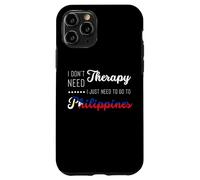 Carcasa para iPhone 11 Pro Divertidos Viajeros de Viaje de Vacaciones de Verano en Filipinas