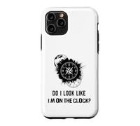 Carcasa para iPhone 11 Pro Do I Look Like I'm On The Clock Funny Sarcastic Saying