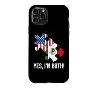 Carcasa para iPhone 11 Pro Doble nacionalidad Estadounidense-Mexicana