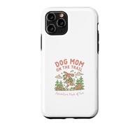 Carcasa para iPhone 11 Pro Dog Mom on The Trail Adventure Pack de 2 Senderismo Dog Mom