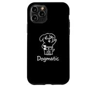 Carcasa para iPhone 11 Pro Dogmático Predicando Perro Humor Cristiano Teología Divertida