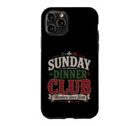 Carcasa para iPhone 11 Pro Domingo Cena Miembros Desde Nacimiento Italian Family Food
