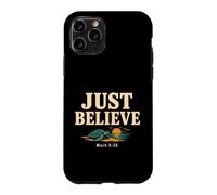 Carcasa para iPhone 11 Pro Don't Be Afraid Just Believe Mark 5:36 Sea Turtle Faith