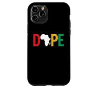 Carcasa para iPhone 11 Pro Dope Africa Map Juneteenth Pan African Pride