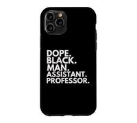 Carcasa para iPhone 11 Pro Dope Black Man Profesor Asistente Orgullo Afroamericano