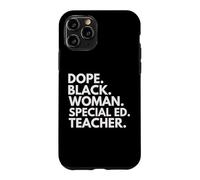 Carcasa para iPhone 11 Pro Dope Black Woman Special ED Teacher Orgullo afroamericano