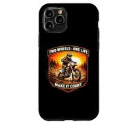 Carcasa para iPhone 11 Pro Dos Ruedas One Life Make It Count Dirt Bike Rider Moto