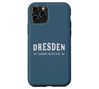 Carcasa para iPhone 11 Pro Dresde Florencia en el Elba Retro