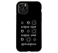Carcasa para iPhone 11 Pro Eclipse Solar Lunar y Apocalipsis - Ciencia Divertida