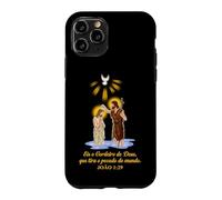 Carcasa para iPhone 11 Pro EIS o Cordeiro de Deus Joao 1:29. Versión Portuguesa