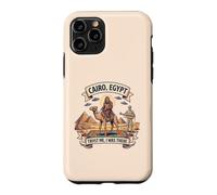 Carcasa para iPhone 11 Pro El Cairo Egipto Bigfoot UFO Conspiración Humor