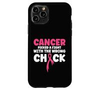 Carcasa para iPhone 11 Pro El cáncer se peleó con la Chica equivocada Krebs Brustkrebs