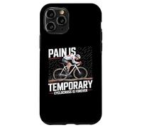 Carcasa para iPhone 11 Pro El Dolor es ciclocross Temporal para Siempre Bicicleta ciclocross Bicicleta