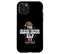 Carcasa para iPhone 11 Pro El educador de Cuidado Infantil Elfo Navidad Divertida