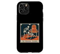 Carcasa para iPhone 11 Pro El Entrenador Personal Esqueleto Tarot Tarjeta Vintage Graphic