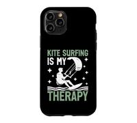 Carcasa para iPhone 11 Pro El Kitesurf es mi Terapia Kite Surfing