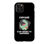 Carcasa para iPhone 11 Pro El Lindo Cupcake de Dinosaurio es mi Secreto para la Felicidad: Dinosaurios