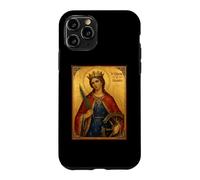 Carcasa para iPhone 11 Pro Elegant Catholic Icon of St. Catherine of Alexandria
