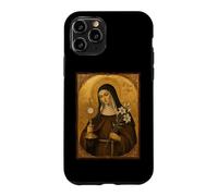 Carcasa para iPhone 11 Pro Elegante Icono católico de Santa Clara de Asís