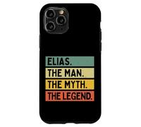 Carcasa para iPhone 11 Pro Elias The Man The Myth The Legend - Cita Personalizada Divertida