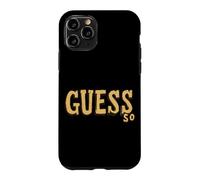 Carcasa para iPhone 11 Pro Emblema Guess So