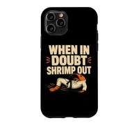 Carcasa para iPhone 11 Pro En Caso de Duda Camarones Fuera BJJ Entrenamiento Humor