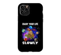 Carcasa para iPhone 11 Pro Enjoy Your Life Slowly Turtle Sloth Funny Sloths Turtles