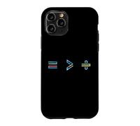 Carcasa para iPhone 11 Pro Equality is Greater Than Division Math Symbol Social Justice