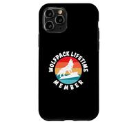 Carcasa para iPhone 11 Pro Equipo de Miembros de Wolfpack Lifetime para Wolf Lovers