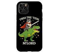 Carcasa para iPhone 11 Pro Era The Tism M Lord, Mapache, Dinosaurio, Jinete, fantasía Medieval.