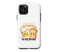 Carcasa para iPhone 11 Pro Eres la Mantequilla de mi Pan Pareja Kawaii