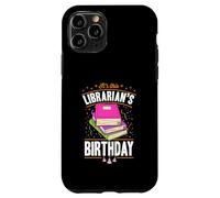 Carcasa para iPhone 11 Pro Es la Fuente de Fiesta de cumpleaños de la Biblioteca de cumpleaños de Esta bibliotecaria