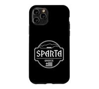 Carcasa para iPhone 11 Pro Esparta Grecia Ciudad Viaje Montaña Emblema