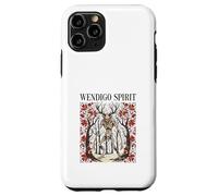Carcasa para iPhone 11 Pro Espíritu Wendigo Críptido Terror Folklore Bosque