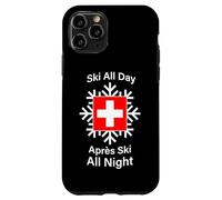 Carcasa para iPhone 11 Pro Esquí Todo el Día Après Esquí Toda la Noche Suiza