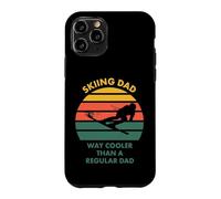 Carcasa para iPhone 11 Pro Esquiando papá para Padre Que esquís Vintage Divertido Camino Enfriador