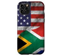 Carcasa para iPhone 11 Pro Estados Unidos y Sudáfrica Yin Yang - Bandera sudafricana Americana